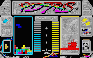 PD-Tris atari screenshot